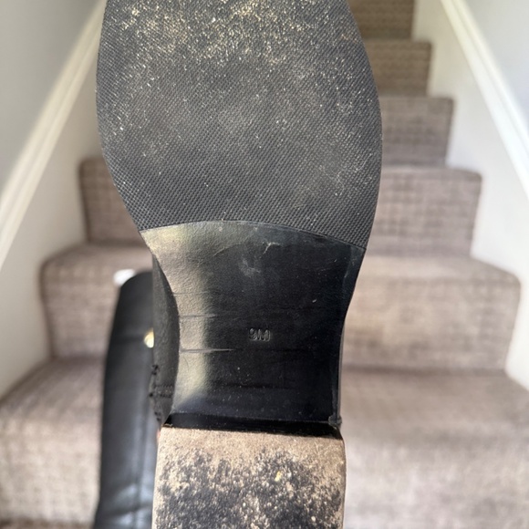 Tory Burch Jolie Riding Boots, EUC, black leather, size 9 - Picture 10 of 16